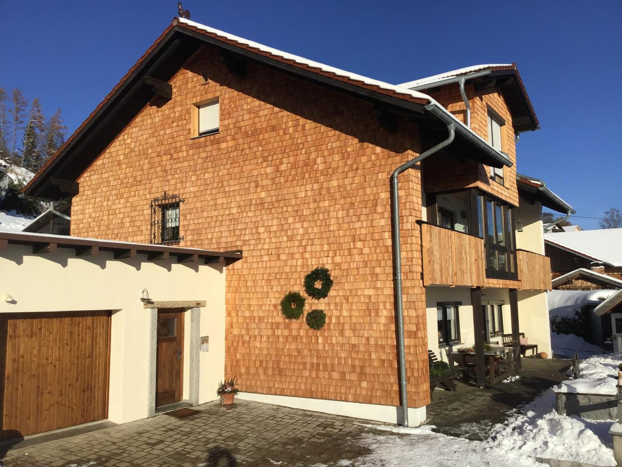 Ferienwohnung Dorfblick Lindberg Exterior foto